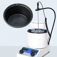Digital LED Display Constant Temperature Heating Magnetic Stirrer Water Bath Oil Bath 1% Speed Control Laboratory NY