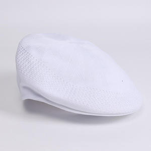 Béret Tendance <span class=keywords><strong>Femme</strong></span> Style Rétro Britannique Australien, Chapeau d'Artiste Ins Brodé Main, <span class=keywords><strong>Bonnet</strong></span> pour <span class=keywords><strong>Automne</strong></span> Hiver - Product Image 6