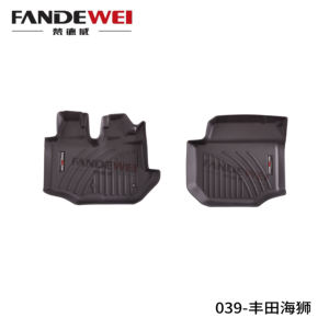 Alfombrillas impermeables para coche <span class=keywords><strong>TOYOTA</strong></span> FORTUNER, FJ, LAND CRUISER, VIOS, HIACE, 4 Runner, RUSH, respetuosas con el medio ambiente - Product Image 4