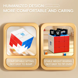 墨玉40厘米<span class=keywords><strong>3</strong></span>*<span class=keywords><strong>3</strong></span>立方体椅子光滑车削超大魔术拼图立方体教育拼图3D儿童方形玩具 - Product Image 4