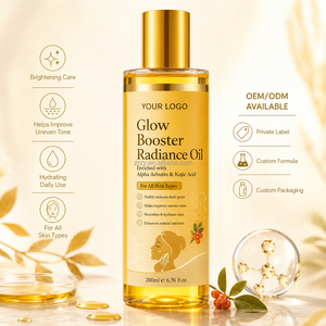 Aceite Iluminador Facial y Corporal, Prensado en Frío, 100% Puro, Orgánico de Lujo, con Aroma Dulce y Fresco para una <span class=keywords><strong>Piel</strong></span> Radiante - Product Image 1