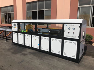 Using in the Outside <strong>WPC</strong> PP PE Decking <strong>Floor</strong> <strong>Extrusion</strong> <strong>Line</strong> and Wood-plastic <strong>Profile</strong> Making Machine - Product Image 4