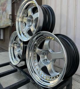 Jantes de Roues en Alliage d'Aluminium Forgé SW <span class=keywords><strong>18</strong></span> 19 20 Pouces, 5x114.3 5x120, 2 Pièces à Bord Profond, Argent Chromé, de Rechange pour Voitures Particulières - Product Image 5