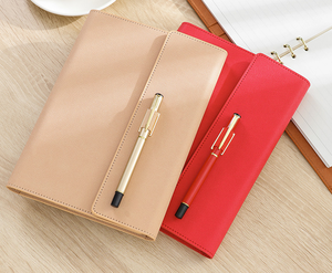 Bán buôn PU da màu máy tính xách tay bìa cứng khuôn viên trường thông minh a4a5 6 Ring Set in biểu hiện tạp Chí Chất kết dính máy tính xách tay - Product Image 5