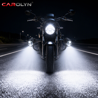 Systèmes d'éclairage pour moto, phares antibrouillard, lampes LED, ampoules pour moto, phares auxiliaires, lumières LED moto double couleur