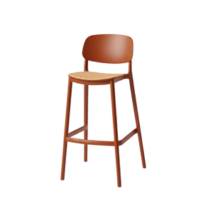 Tabourets <span class=keywords><strong>de</strong></span> <span class=keywords><strong>bar</strong></span> modernes en plastique colorés sur mesure, rouge, noir, <span class=keywords><strong>blanc</strong></span>, pour cuisine, <span class=keywords><strong>bar</strong></span> à domicile, salon - Product Image 3