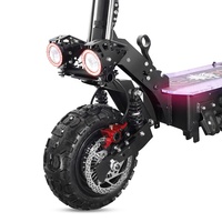 Patinete Eléctrico Dualtron con Motor Doble de 5600W, Alta Velocidad de 80km/h, Plegable y con Asiento