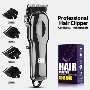 Tondeuse a Batteria Ricaricabile Senza Fili per <span class=keywords><strong>Uomo</strong></span>, Forniture per Parrucchieri, Tagliacapelli Elettrico per Barbiere - Product Image 1