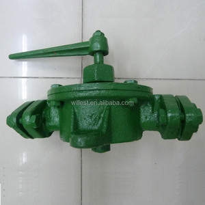 مضخة توصيل زيت ديزل من الحديد الزهر من المصنع Hutz "مضخة يدوية نصف دوارة مضخة يدوية بجناح يدوي للعمل المزدوج ODP19K01 K1 - Product Image 5