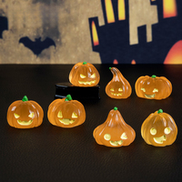 Figurine en résine KI Huacui pour Halloween, décoration de citrouille DIY, pour voiture ou bureau, petit cadeau pratique