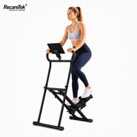 Equipo de Ejercicio para el Hogar, Escaladora, Equipo de Gimnasio en Casa, Equipo de Entrenamiento Cardiovascular de Alta Resistencia, Comercial, para Pérdida de Peso