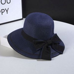 Sombrero de Paja para Mujer, para Verano, Playa, Protección Solar, con Lazo - Product Image 6