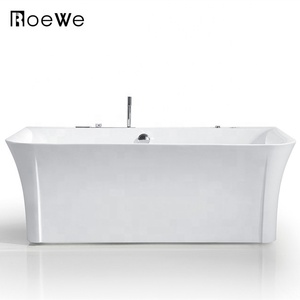 <span class=keywords><strong>Vasca</strong></span> <span class=keywords><strong>da</strong></span> <span class=keywords><strong>bagno</strong></span> idromassaggio Jacuzzi in acrilico con pannello a grembiule senza giunture, dimensioni <span class=keywords><strong>standard</strong></span> per condomini, con materassino massaggiante e doccia - Product Image 3