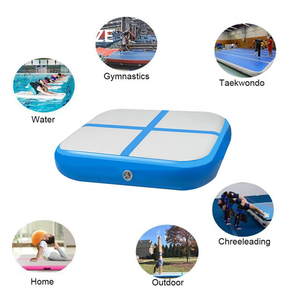 Tapis de gymnastique gonflables personnalisés OEM, équipement de gymnastique, bloc d'air carré WS004, tapis de gymnastique gonflable OEM personnalisé - Product Image 1