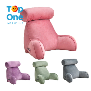Top One Extra Large Kids Adult Bed Rest Cojín de apoyo para la espalda Almohada de lectura con soporte para brazos - Product Image 1