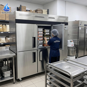 Refrigerador Comercial Vertical com Economia de Energia, Design de Quatro e Seis Portas, Ideal para Armazenamento em Restaurantes e Supermercados - Product Image 4