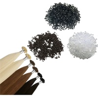 Colle à kératine 1KG pour extensions capillaires, résine polyamide, colle thermofusible, kit d'extension capillaire à la kératine