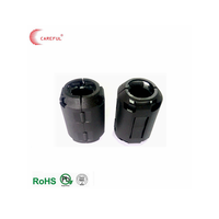 Clip de câble anti-bruit RFI EMI noir de 4 mm SCRC35B conforme aux normes RoHS, REACH et ISO 9001