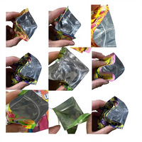 Sacs d'emballage vides pour bonbons gélifiés comestibles en gros, en stock, prêts à être expédiés, 1000mg, 600mg, 500mg, pour confiseries