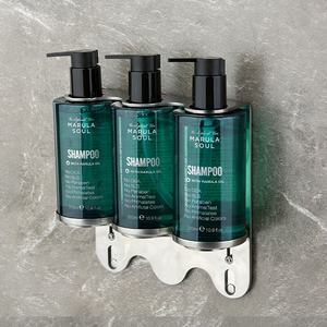 <span class=keywords><strong>Distributeur</strong></span> de savon <span class=keywords><strong>liquide</strong></span> pour les mains, triple support sans contact, pour shampooing, savon d'hôtel, gel douche, lotion - Product Image 1