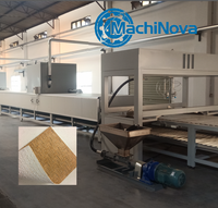Ligne de production de carreaux céramiques MCM MachiNova pour matériaux de décoration de bâtiment flexibles