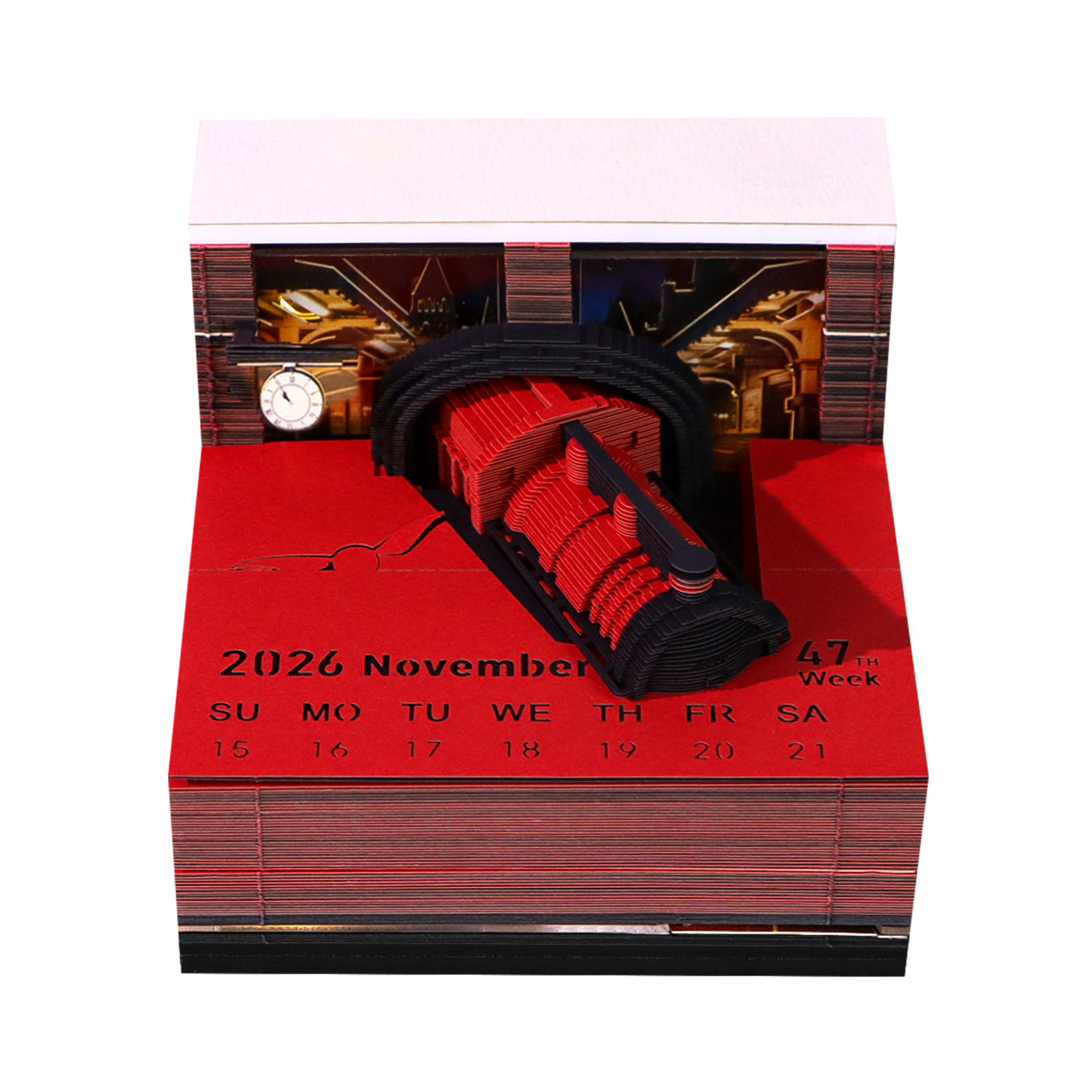 hogwarts express with calendar