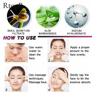 Sérum pour le soin de la peau RtopR, hydratant, réparateur, anti-âge, sérum facial à la vitamine C, acide hyaluronique, collagène pour le visage - Product Image 5