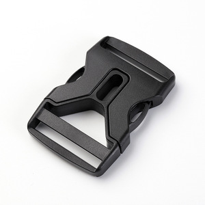 Adjustable Plastic Buckle 38mm Black For <b>Backpack</b> Waist Bag <b>Strap</b> Wear Resistant Spring 2023 - Product Image 2