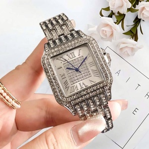 Montre à quartz pour femme avec boîtier en alliage et bracelet en acier inoxydable -jing - Product Image 2