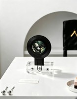 Vente en gros d'ornements durables pour tourne-disques de salon, fabriqués en or, argent, cristal et métal