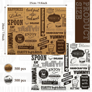 Papel para Hamburguesas de PE Ecológico Impreso Personalizado |   Papel Antigrasa de Grado Alimenticio Premium para Envolver Hamburguesas, para Marcas de Restaurantes, Pan y Galletas - Product Image 4