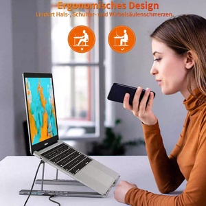 Hub USB-C WFYEAR a 8 Porte in Lega di Alluminio Regolabile per 4K30Hz PD 100W con Supporto <span class=keywords><strong>SD</strong></span>/TF, Docking Station Multifunzione 8-in-1 per Laptop - Product Image 3