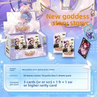 Nouvelle Arrivée : Coffret Mystère de Cartes à Collectionner Anime Chinois - Fille, Carte, Déesse, Histoire - Modèle Jouet Cadeau pour Fans