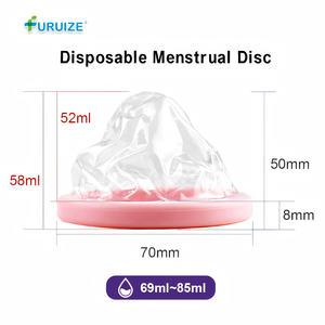 Disco Menstrual Desechable de Fabricación Furuize, Disco Menstrual Personalizado, Conveniente <span class=keywords><strong>para</strong></span> <span class=keywords><strong>la</strong></span> Menstruación, Fábrica de Discos - Product Image 2