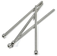 Vis à tête cylindrique YPH, métrique et impériale, tailles personnalisables, M6, à six pans creux, en acier inoxydable