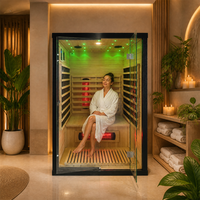 Sauna traditionnel à spectre complet pour la maison, idéal pour le bien-être et les spas, à vendre