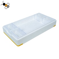 Ruche Langstroth isolée pour l'élevage des reines, en mousse, en plastique blanc, boîte de reproduction en polystyrène expansé (EPS) pour l'apiculture
