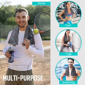 <span class=keywords><strong>Serviette</strong></span> de sport en microfibre personnalisable avec logo, <span class=keywords><strong>serviette</strong></span> promotionnelle personnalisée pour la salle de sport, le yoga et les activités de plein air - Product Image 6