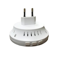 Sirène sans fil 433 MHz alimentée par courant alternatif, alarme de sécurité >90 dB avec détection de 20-30 m pour usage domestique et commercial, installation facile