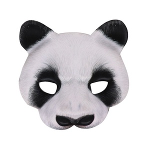 Halloween Easter Carnival <strong>Panda</strong> Animal <strong>Mask</strong> EVA Material Customizable 3D Realistic Party Costume Props - Product Image 1