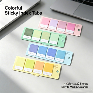 Four Color Pastel Sticky Notes Set Self Adhesive <b>Memo</b> <b>Pads</b> Office School Stationery Reminder - Product Image 6