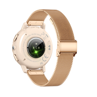 Nouveautés direct usine : Montre connectée AK88 1,26 pouces avec appels Bluetooth, IPX8, moniteur de fréquence cardiaque, SpO2, multisports, suivi des règles, suivi du sommeil, commande vocale IA, pour femme, bracelet en silicone