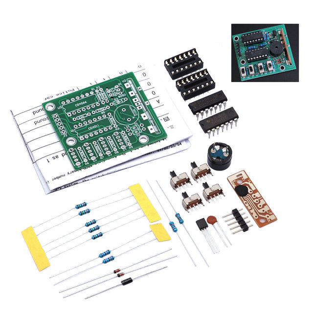 Roarkit 16 Music Sound Box BOX-16 Board 16-Tone Electronic Module DIY Kit Parts Components Soldering Practice Learning Kits