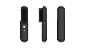 Lisseur de cheveux à ions négatifs, vente en gros, brosses à air chaud électriques, lisseur de cheveux sans fil - Product Image 2