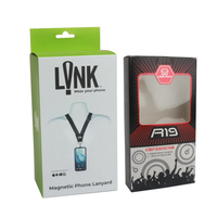 Boîte en papier avec Logo imprimé personnalisé, boîte d'emballage Carton pour écouteurs, câbles USB