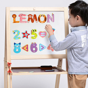 Pegatinas Magnéticas <span class=keywords><strong>de</strong></span> Madera <span class=keywords><strong>para</strong></span> Refrigerador, Juguetes Educativos Montessori <span class=keywords><strong>de</strong></span> <span class=keywords><strong>Dibujo</strong></span> Alfanumérico <span class=keywords><strong>para</strong></span> Niños <span class=keywords><strong>de</strong></span> 3 a 6 Años - Product Image 6