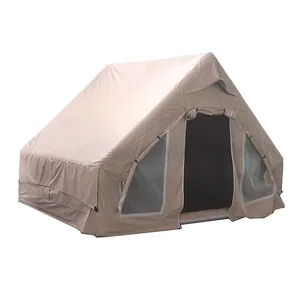 도매 제품 텐트 방수 야외 캔버스 공기 캠핑 풍선 방수 텐트 캠프 풍선 에어 텐트 캠핑