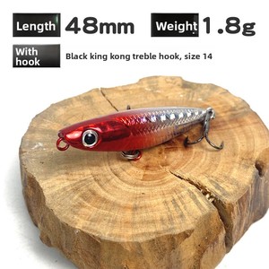 Vente en gros <span class=keywords><strong>Leurre</strong></span> de pêche artificiel rigide en ABS, <span class=keywords><strong>flottant</strong></span>, type Minnow Pencil, avec mouvement Zig-Zag Dog Topwater, 48mm/18g, à hameçon triple, <span class=keywords><strong>Rapala</strong></span> - Product Image 2