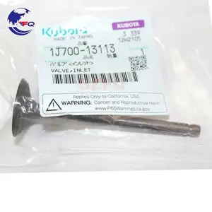 Wholesale original new V2607 Engine Parts 1J700-13113 Intake Valve for KOBOTA