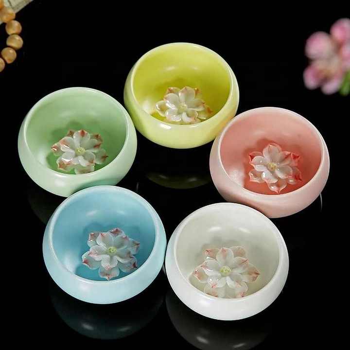 青磁　茶碗茶托 煎茶碗 2個セット／KOSEN（コセン）｜愛着を持ってずっと使い